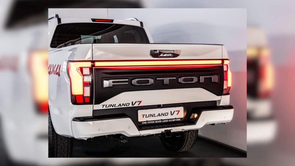 Foton V7 Rear exterior view